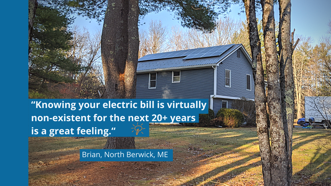 Solar Install in North Berwick, Maine