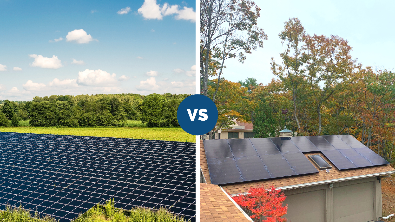 Community Solar versus Rooftop Solar