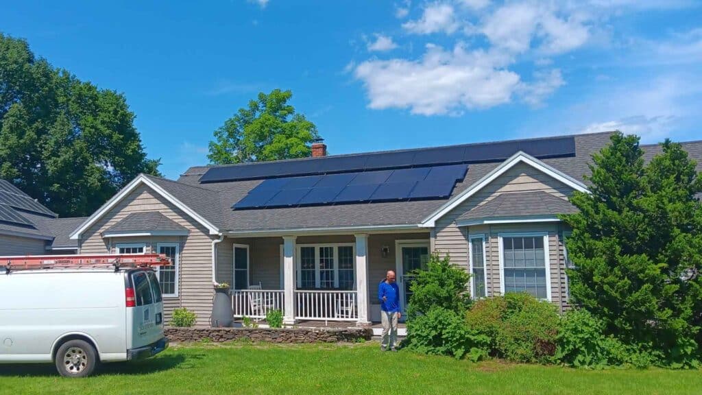 Maine home with solar panels helps offset CMP rate hike 2026