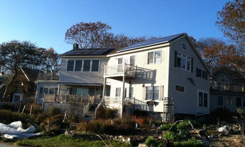 Solar Electric and Heat Pump System in Kennebunkport